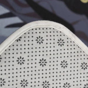 Planet Gates 1pc Waterproof Laundry Room Runner Rug - Non-Slip, Dirt-Resistant, Machine Washable, Entrance Doormat, Kitchen, Living Room, Laundry, Bathroom - 24x71in