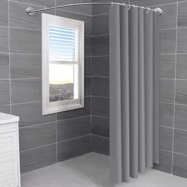 Planet Gates 1pc, Waterproof Shower Curtain with Metal Buckle and Hooks for Bathroom, Balcony, and Window Decor