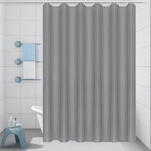Planet Gates 1pc, Waterproof Shower Curtain with Metal Buckle and Hooks for Bathroom, Balcony, and Window Decor