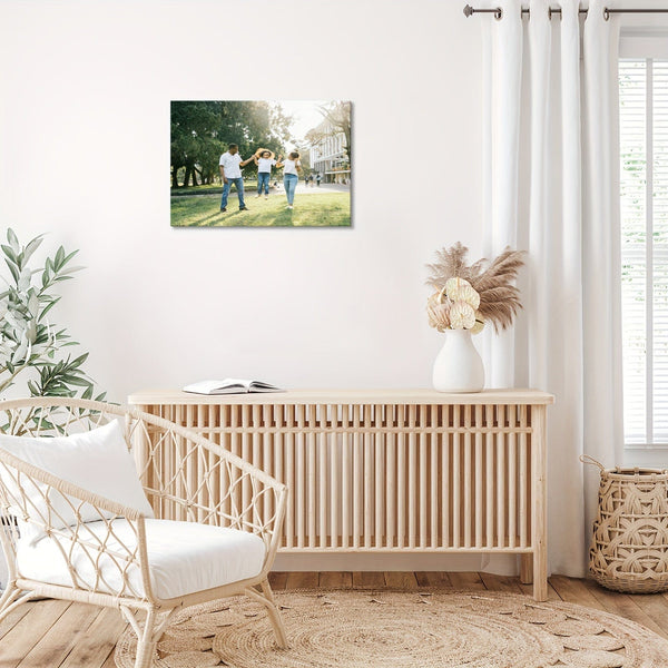 Planet Gates 1pc Wooden Framed Poster, Personalized Picture Wall Art, Happy Family, Perfect Gift For Family Birthday, Anniversary, Home Decor, Wall Art, Wall Decor