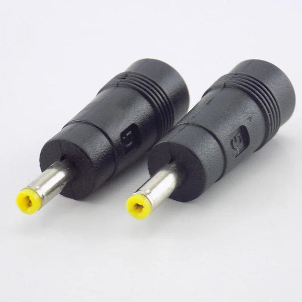 Planet Gates 1pcs 1/5pcs  AC DC Power Plug Connector Female to Male Adapter Connector Laptop Audio Cable Converter 5.5mmx2.1mm to 4.0mmx1.7mm