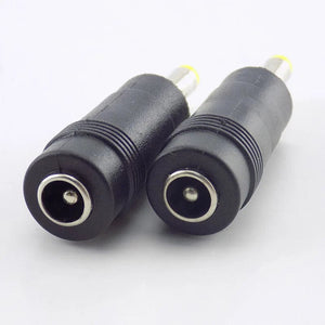 Planet Gates 1pcs 1/5pcs  AC DC Power Plug Connector Female to Male Adapter Connector Laptop Audio Cable Converter 5.5mmx2.1mm to 4.0mmx1.7mm