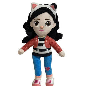 Planet Gates 1pcs 1 Animals Plush Gabby Dollhouse Lovely Plush Gaby Toy Plush House Cat Doll Cartoon Stuffed Animals Mermaid Cat Plushie Dolls Kids