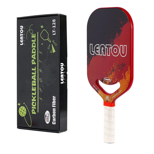 Planet Gates 1pcs 1 Pickleball Paddles Carbon Fiber Pickleball Racket with Aero Throat Textured Grit Surface Hexa Polymer Core for Swing Speed