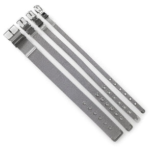 Planet Gates 1pcs 10mm wide 1PC 8mm 10mm 18mm Stainless Steel Mesh Bracelet Wristband Bangles Fit For Slide letter Charms Men Women Gift