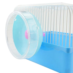 Planet Gates 1pcs 11cm Hamster Wheel Small Animal Running Disc Toys Cute Plastic Jogging Exercise Wheel Pet Cage Accessories