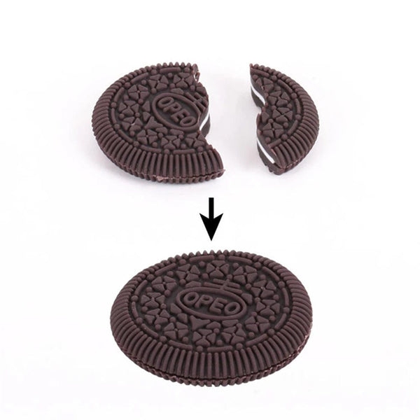 Planet Gates 1Pcs 1PC Kids Magic Biscuit OREO Cookies Magic Tricks Accessory Props Cookie Magic Restore Close Up Props For Easy Magics Show Frugal
