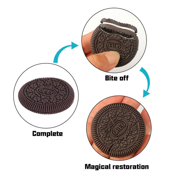 Planet Gates 1Pcs 1PC Kids Magic Biscuit OREO Cookies Magic Tricks Accessory Props Cookie Magic Restore Close Up Props For Easy Magics Show Frugal