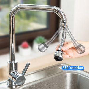 Planet Gates 1PCS 1pc Kitchen Gadgets 360 Rotatable Bubbler High Pressure Faucet Extender Water Saving Bathroom Kitchen Accessories Supplies