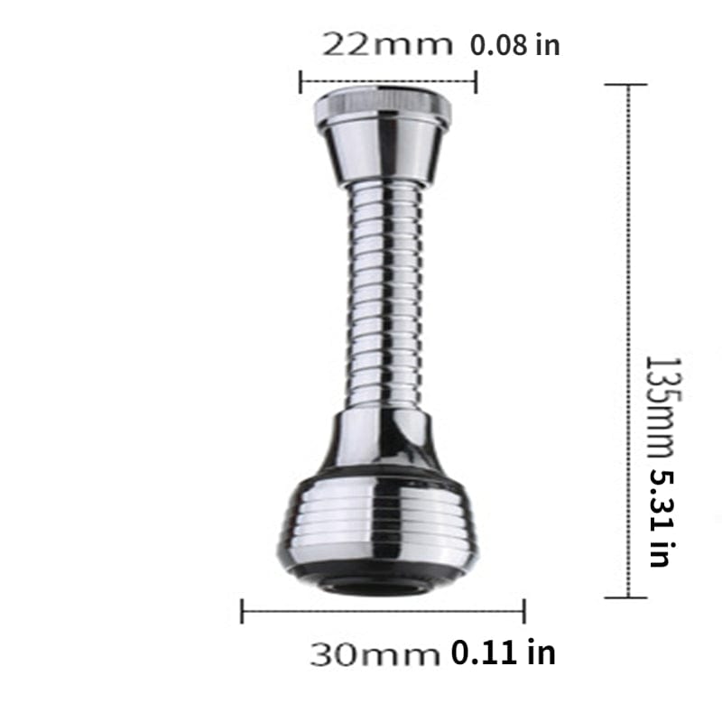 Planet Gates 1PCS 1pc Kitchen Gadgets 360 Rotatable Bubbler High Pressure Faucet Extender Water Saving Bathroom Kitchen Accessories Supplies