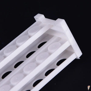 Planet Gates 1pcs 20 holes plastic test tube rack testing tubes holder storage stand lab supplies