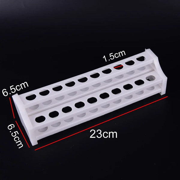 Planet Gates 1pcs 20 holes plastic test tube rack testing tubes holder storage stand lab supplies
