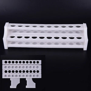 Planet Gates 1pcs 20 holes plastic test tube rack testing tubes holder storage stand lab supplies