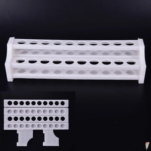 Planet Gates 1pcs 20 holes plastic test tube rack testing tubes holder storage stand lab supplies