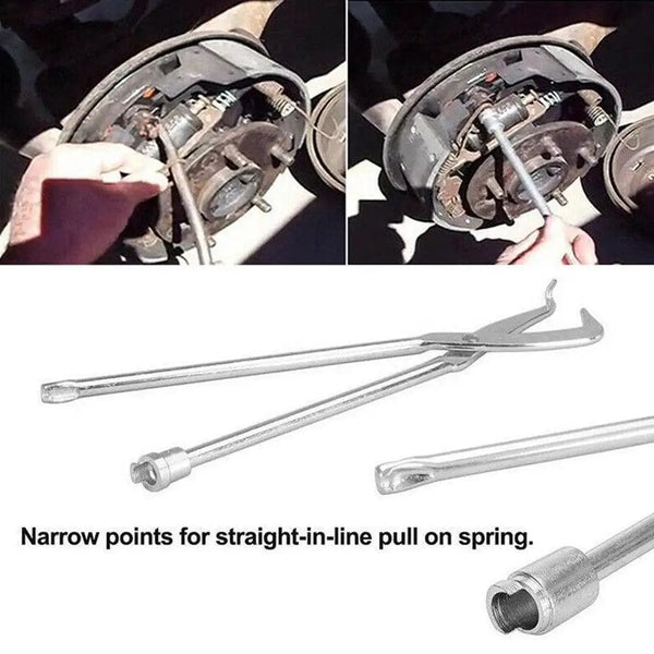 Planet Gates 1pcs 31cm Car Vehicle Drum Brake Line Shoe Return Spring Repair Car Remover Workshop Tool Installer Plier Tools
