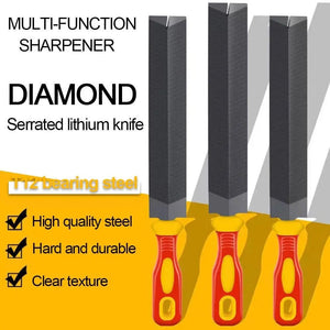Planet Gates 1Pcs 6/8inches Diamond-Shaped Files Saw Files Hand Saw For Sharpening Straightening Wood Carving Metal Glass Grinding Tool