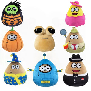 Planet Gates 1PCS 6 New 21cm Hot Game My Pet Alien Pou Plush Toy Furdiburb Emotion Alien Plushie Stuffed Animal Pou Doll Birthday Christmas Gift