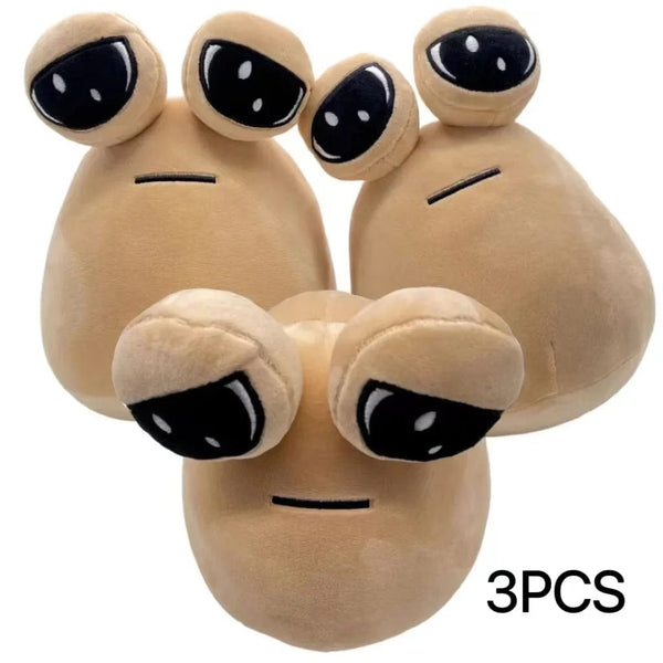 Planet Gates 1PCS 6 New 21cm Hot Game My Pet Alien Pou Plush Toy Furdiburb Emotion Alien Plushie Stuffed Animal Pou Doll Birthday Christmas Gift