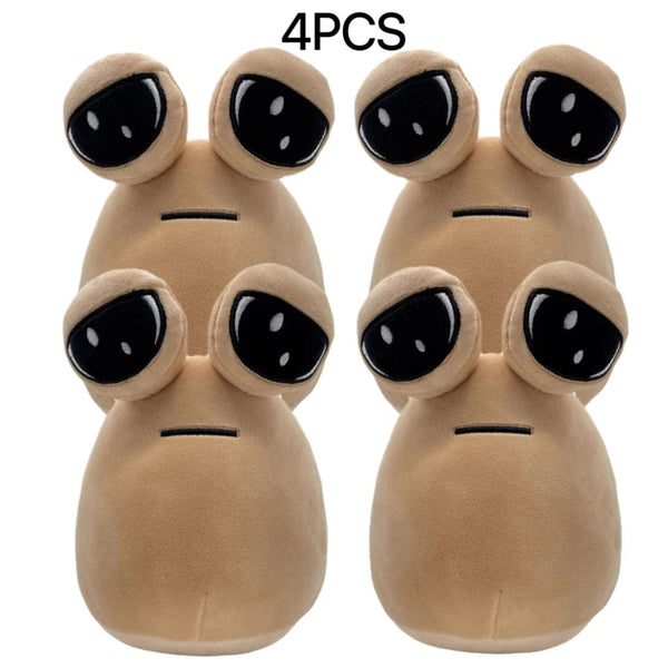 Planet Gates 1PCS 6 New 21cm Hot Game My Pet Alien Pou Plush Toy Furdiburb Emotion Alien Plushie Stuffed Animal Pou Doll Birthday Christmas Gift