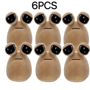 Planet Gates 1PCS 6 New 21cm Hot Game My Pet Alien Pou Plush Toy Furdiburb Emotion Alien Plushie Stuffed Animal Pou Doll Birthday Christmas Gift