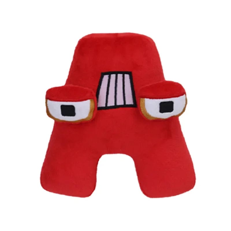 Planet Gates Alphabet Lore Plush Toys Anime Doll Kawaii 26 English Letters Stuffed Toys Kids Enlightenment Montessori Plush Toy Doll Gifts