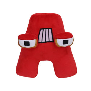 Planet Gates 1pcs-A Alphabet Lore Plush Toys Anime Doll Kawaii 26 English Letters Stuffed Toys Kids Enlightenment Montessori Plush Toy Doll Gifts