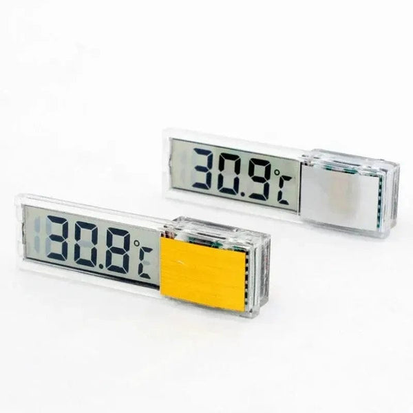 Planet Gates 1pcs Aquarium Thermometer Electronic LCD Digital Fish Tank Temperature Measurement Fish Tank Temp Meter Aquarium Accessories