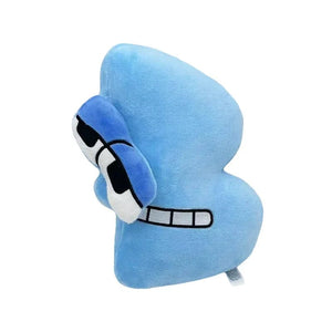 Planet Gates 1pcs-B Alphabet Lore Plush Toys Anime Doll Kawaii 26 English Letters Stuffed Toys Kids Enlightenment Montessori Plush Toy Doll Gifts