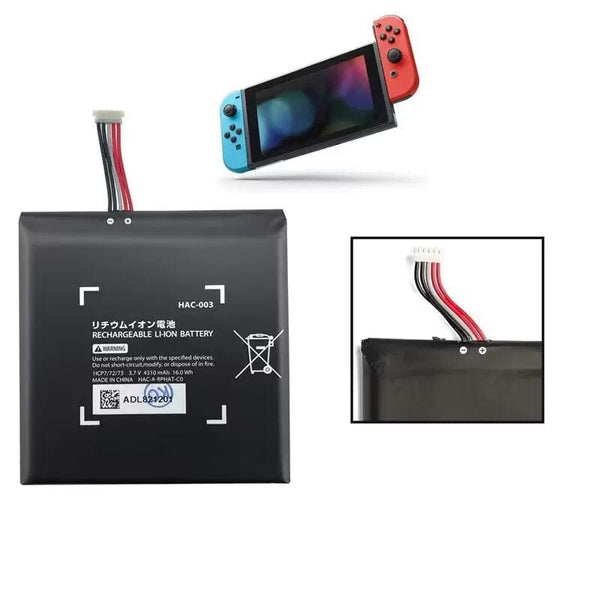 Planet Gates 1pcs Battery / CHINA HAC-003 HAC 003 Battery for Nintendo Switch 2017 Game Console HAC-001 Internal Upgrade Battery with Repair Tool Kit