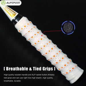 Planet Gates 1PCS Blue Boxed Alpsport AIR 10U  Ultralight 52g T800 Badminton Racket Fast rebound  Imported max 28lbs Carbon fiber + titanium badminton racket