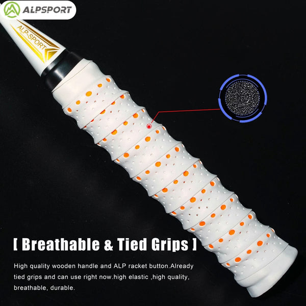 Planet Gates 1PCS Blue Boxed Alpsport AIR 10U  Ultralight 52g T800 Badminton Racket Fast rebound  Imported max 28lbs Carbon fiber + titanium badminton racket