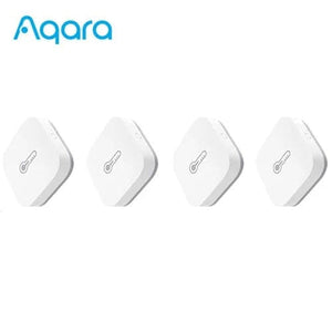 Planet Gates 1pcs / CHINA Aqara Temperature Sensor Smart Air Pressure Humidity Environment Sensors Zigbee Smart Remote Control For Mi Home Aqara Home APP