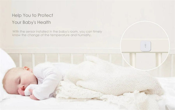 Planet Gates 1pcs / CHINA Aqara Temperature Sensor Smart Air Pressure Humidity Environment Sensors Zigbee Smart Remote Control For Mi Home Aqara Home APP