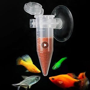Planet Gates 1PCS / CHINA Automatic Fish Feeder Brine Shrimp Feeder Red Worm Feeding Feeder Worm Funnel Cup Fish Food Feeding Tool Aquarium Accessories