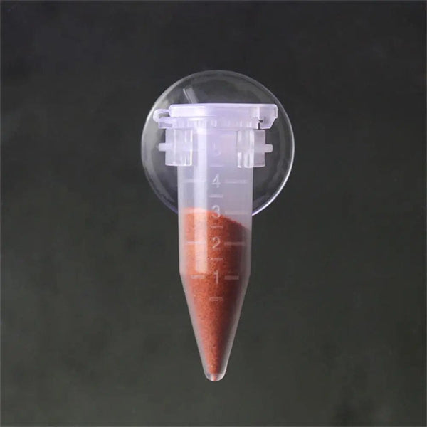 Planet Gates 1PCS / CHINA Automatic Fish Feeder Brine Shrimp Feeder Red Worm Feeding Feeder Worm Funnel Cup Fish Food Feeding Tool Aquarium Accessories