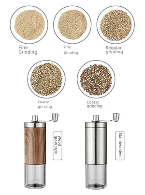 Planet Gates 1pcs / CHINA Portable Manual Coffee Grinder Espresso Machine Set Hand-cranked Bean Grinder Espresso Maker Suitable Home Travel