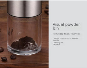 Planet Gates 1pcs / CHINA Portable Manual Coffee Grinder Espresso Machine Set Hand-cranked Bean Grinder Espresso Maker Suitable Home Travel