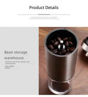 Planet Gates 1pcs / CHINA Portable Manual Coffee Grinder Espresso Machine Set Hand-cranked Bean Grinder Espresso Maker Suitable Home Travel