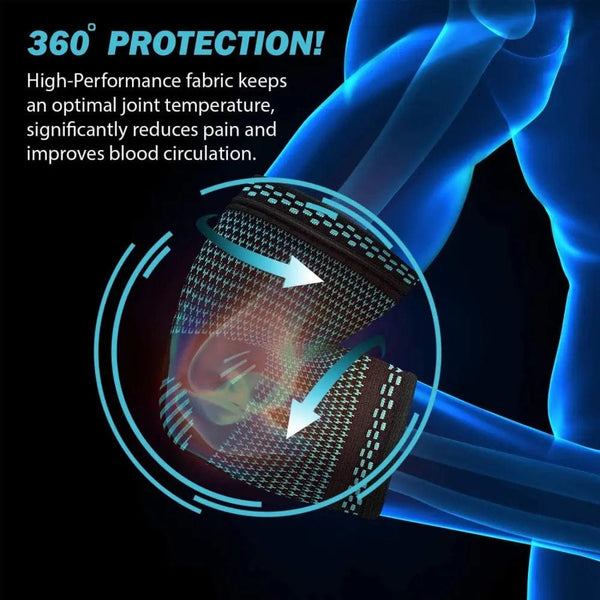 Planet Gates 1PCS Elastic Elbow Brace Arm Sport Support Elbow Sport Safety Cotoveleira Breathable Arm Sleeve Elbow Pads Compression Coderas