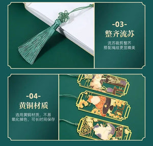 Planet Gates 1Pcs Hollowed Out Metal Cat Bookmarks Chinese Style Bookmarks Students Teacher Reading Tools School Souvenirs