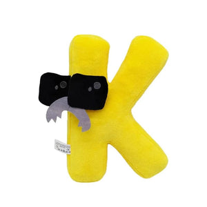 Planet Gates 1pcs-K Alphabet Lore Plush Toys Anime Doll Kawaii 26 English Letters Stuffed Toys Kids Enlightenment Montessori Plush Toy Doll Gifts