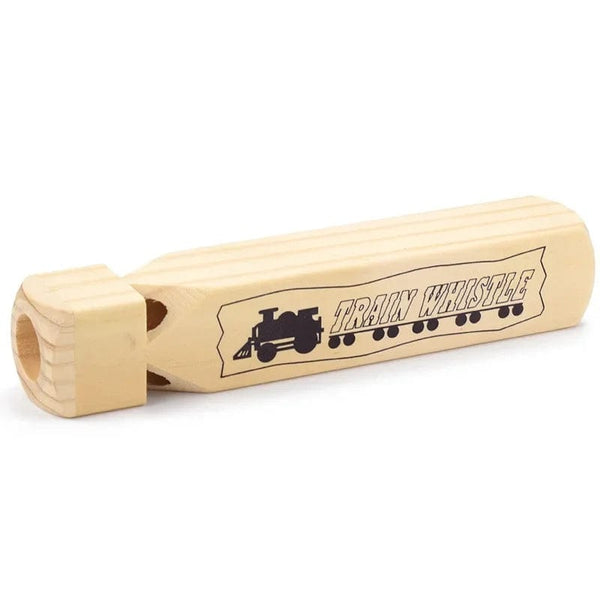 Planet Gates 1PCS Kids Wooden Train Whistle Music Baby Teaching Wood Toy Musical Instrument Educational Learning Toys for Children Gifts