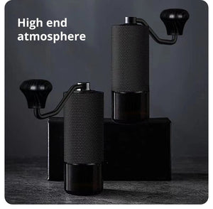 Planet Gates 1PCs Manual Coffee Grinder CNC Stainless Steel Professional Double Bearing Adjustable Hand Burr Coffee Bean Grinding