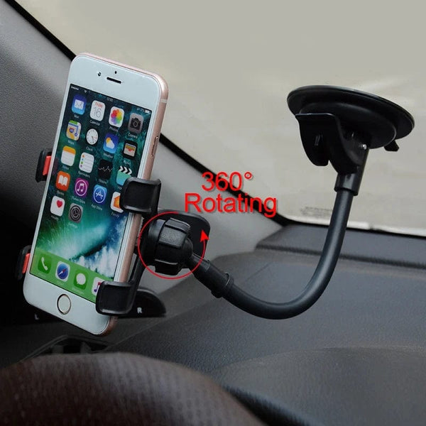 Planet Gates 1pcs New 360° Rotating Car Phone Holder Universal Dashboard Mount Car Holder GPS Phone Stands Auto Accessories Car Phone Holder
