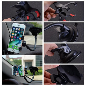 Planet Gates 1pcs New 360° Rotating Car Phone Holder Universal Dashboard Mount Car Holder GPS Phone Stands Auto Accessories Car Phone Holder