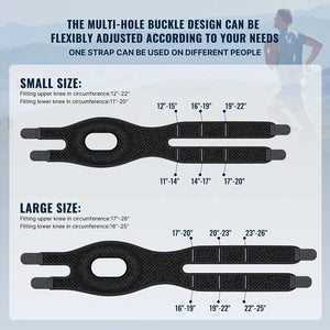 Planet Gates 1Pcs Patella Knee Brace Knee Compression Sleeve Support for Women Men Knee Pain Arthritis Pain Workout Knee Guard Knee Pads