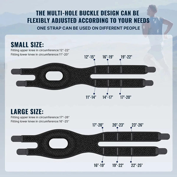 Planet Gates 1Pcs Patella Knee Brace Knee Compression Sleeve Support for Women Men Knee Pain Arthritis Pain Workout Knee Guard Knee Pads