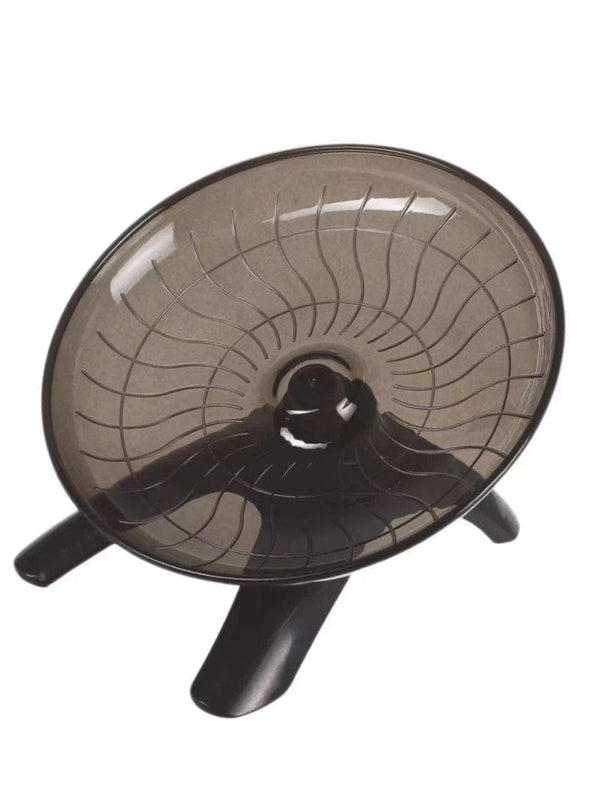 Planet Gates 1pcs Pet Hamster Running Wheel Mute Flying Saucer Steel Axle Wheel Running Disc Toys Cage Exercise Small Animals Accessories