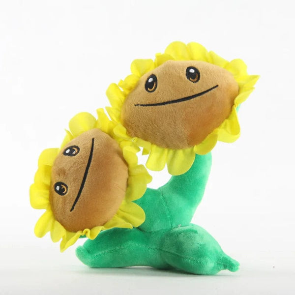 Planet Gates 1pcs Plants vs Zombies Plush Toys 13-20cm PVZ Plants Peashooter SunFlower Plush Stuffed Toys Soft Toy Gifts for Children Kids