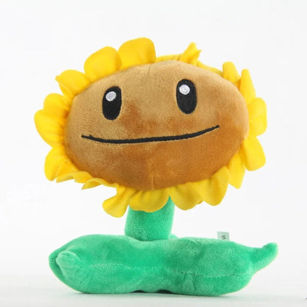 Planet Gates 1pcs Plants vs Zombies Plush Toys 13-20cm PVZ Plants Peashooter SunFlower Plush Stuffed Toys Soft Toy Gifts for Children Kids